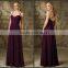 2015 Latset Design Formal Long Sexy Ruched Spaghetti Straps Bridesmaid Dress For Adult HA-098