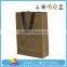 Hot Sale Stand Up Kraft Paper Bag With Clear Window/kraft paper small gift bags
