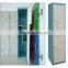 Metal Z- shape door locker storage