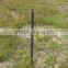 Wire mesh post / steel studded T post