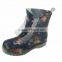 New Fashion Transparent Rubber Rain Boot For Girl