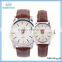 Japan sr626sw leather strap hand watch for men
