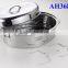 AH3687 5PCS STAINLESS STEEL OVAL ROASTER
