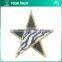 Gold Sliver Metallic Anchor Flag Bouy Iron-on Custom Applique Embroidery Patches