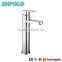 fashionable chrome brass ceramic cartridge bath sink high basin faucet mixer tap sanitary ware factory 18 1102