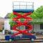 self-propelled scissor lift machine