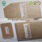 custom brown wallet kraft paper envelope