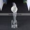 2016 blank with round ball crystal trophy for sport