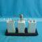 Four PiecesPouring cup scent-bottle toothbush holder ceramic bathroom set price