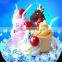 BST fresh fruit ice cream machine/ manual control fresh fruit ice cream blender/ various shape Fresh Fruit ice cream mixer