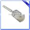 Factory custom engraved cheap silver dog tags
