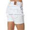 boyfriend fit distressed rolled cuffs women jeans cheap denim shorts JXQ1141