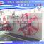 completed cheap automatic double station PE PVC plastic pipe winder