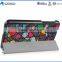 Tri Folding Color Printing Leather Case for Samsung Galaxy Tab A 7.0, Leather Case for Samsung Tab A 7.0 (T280)