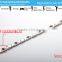 Noporblem P022 Silver Tourmaline Germanium Health Charm Fashion Silicone Crystal Stainless Steel Bracelet