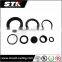 Plastic natural rubber parts
