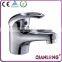 QL-0582 Hot and Cold Brass Polished Nickel Bathroom Basin Faucet Mixer