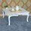 French disteressed country style antique solid wood OEM coffee table