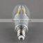 2015 new style Antique LED filament C35 with plastic silver palted 2W E12 110V dimmable