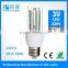 Most popular 3U shape led energy saving lamp led bulb led corn light smd 5w