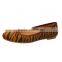 Wholesale China Girls Zebra Print Flat Shoes with Round Toe