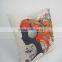 Custom square 24*24 digital design printed cushion covers throw salon chair ethic cushion