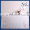 CL012B Angela Wedding Custom made6ft rectangle wedding decoration white sequin table cloth
