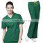 China Manufacturer TC Medical Uniform Scrub Top Sale / PolyCotton Medical Scrubs, Nursing Scrubs OEM Scrub Sets,