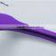 2016 Fashion Design Purple Plastic Velvet Hanger For Skirt