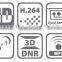 1.3MP Hikvision wifi ip camera with POE (4mm lens DS-2CD2412F-I(W)