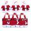 6pcs Santa Suit Christmas Silverware Holder Pockets