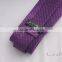 2016 Fashion Trendy Purple Jacquard Silk Woven Mens Skinny Tie for Sale