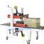 automatic control system SPA-50 carton sealing machine with CE standard