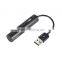 New 2015 Factory Supply slim shape Low cost USB2.0 Hub high speed 4 ports USB Hub for PC and Laptop