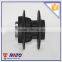 Disc brake hub for motorcycle wheel