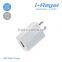 Iregal IRG-UW25 Fashion Diamond Shape US Pin Available USB Wall Charger