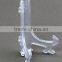 3",4",5",6",7",8",9",10".11"Frosted White Folding Display Stand Pedestal Holder for Dinnerware Plate Easel