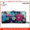 Van Gogh Classical Flower Pattern PU Leather Buckle Style Ladies Party Purse