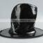 Black tall hat magic top hat halloween party hat