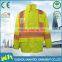 EN20471 safety working jacket winter bomber jacket reflective uniform heavy winter clothing