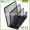 Made in china 3 tier black wire mesh office school desk letter holder