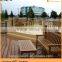 European style Wood-Plastic Composite Flooring Technics and uv resistant wpc decking