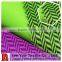 100% polyester interlock fabric with aquapel durable water repellent and paper print