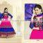 Indian Designer Embroidered Net Unstitched Salwar With Dupatta For Women