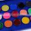 Promotional 18pcs semi-dry powder watercolor paint cakes bulk,Chinese watercolor paint brands manufacturer