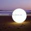 waterproof IP68 rechargeable remoted plastic multi color flashing Festival Decorative Led Ball