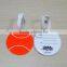Eco-friendly embroidery printed luggage tag