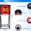 High quality high way road sign with pole traffic warning led speed limit sign