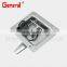 stainless steel flush latch 50049 used with padlock