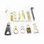 wholesale new fashion gold star shape metal zipper